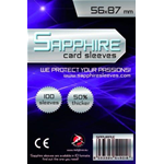 Sapphire Sleeves - Bustine Protettive Purple 56x87mm (100)