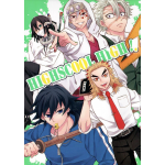 Doujinshi Yaoi - Demon Slayer - Highschool High - Originale Giapponese