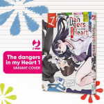 The dangers in my heart n° 01 Variant Cover 