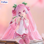 Figure Vocaloid - Hatsune Miku - PVC Statue Noodle Stopper Sakura Miku 2024 Pearl Color Ver. 15 cm 