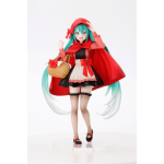 Figure Vocaloid - Hatsune Miku PVC Statue - Wonderland Figure Little Red Riding Hood 18 cm 