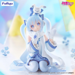 Figure Vocaloid - Hatsune Miku - PVC Statue Hatsune Miku Noodle Stopper Snow Miku Sky Town 10th Ver. 10 cm - Arrivo Stimato 15/2