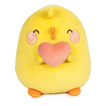 Molang Plush Figures 16 cm - Piupiu with heart