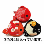 Japan Culture - Portamonete KOI 6 cm (1 pezzo random)