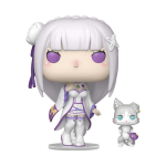 POP Vinyl Figure - Animation Re:Zero 2112 - Emilia with Puck