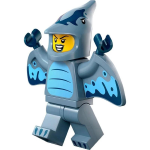 Lego Minifigure - Series 27 - Pterodactyl Costume Fan / Costume da Pterodattilo (Complete Set with Stand and Accessories)