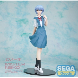 Rebuild of Evangelion High Premium PVC Statue Rei Uniform Ver. Evangelion: New Theatrical Edition 20 cm