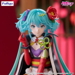 Figure Vocaloid - Hatsune Miku - PVC Statue Hatsune Miku Noodle Stopper Flower Fairy Camellia 15 cm