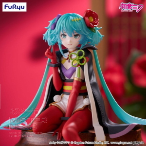 Figure Vocaloid - Hatsune Miku - PVC Statue Hatsune Miku Noodle Stopper Flower Fairy Camellia 15 cm