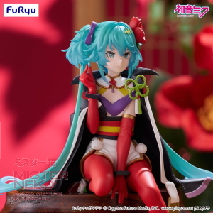 Figure Vocaloid - Hatsune Miku - PVC Statue Hatsune Miku Noodle Stopper Flower Fairy Camellia 15 cm