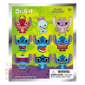 Disney - Lilo & Stitch - Plush Bag Clips (una bustina random)