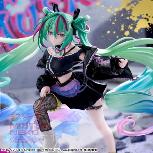 Figure Vocaloid - Character Vocal Series 01: Hatsune Miku FIGURIZMa PVC Statue Hatsune Miku Punk! 23 cm