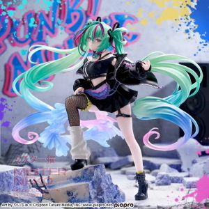 Figure Vocaloid - Character Vocal Series 01: Hatsune Miku FIGURIZMa PVC Statue Hatsune Miku Punk! 23 cm