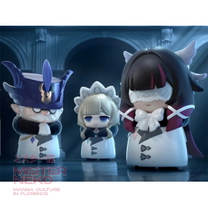 Genshin Impact - Mini Figures Fatui Harbingers Chibi Design 7 cm (una figure random)
