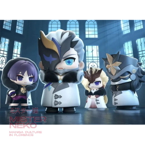 Genshin Impact - Mini Figures Fatui Harbingers Chibi Design 7 cm (una figure random)