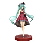 Hatsune Miku - Trio-Try-iT PVC Statue - Hatsune Miku Outing Dress Red Color Ver. 19 cm