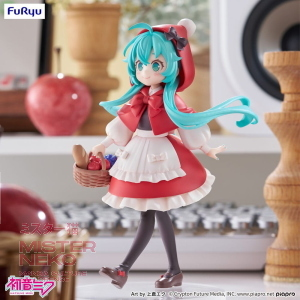 Hatsune Miku - Desktop Fairy - PVC Statue - Hatsune Miku Little red riding hood - Ver. 16 cm