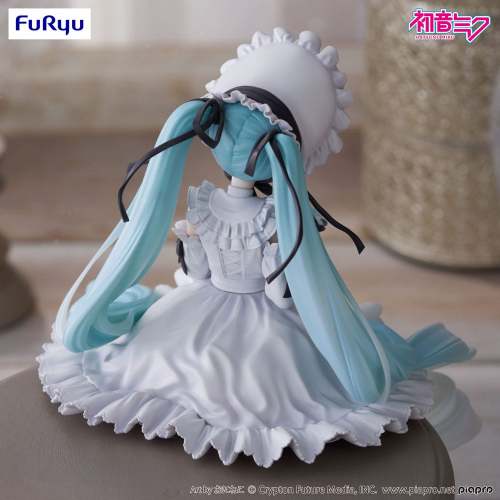 Figure Vocaloid - Hatsune Miku - PVC Statue Hatsune Miku Noodle Stopper in stile bambola vintage 15 cm - Arrivo Stimato FEBBRAIO