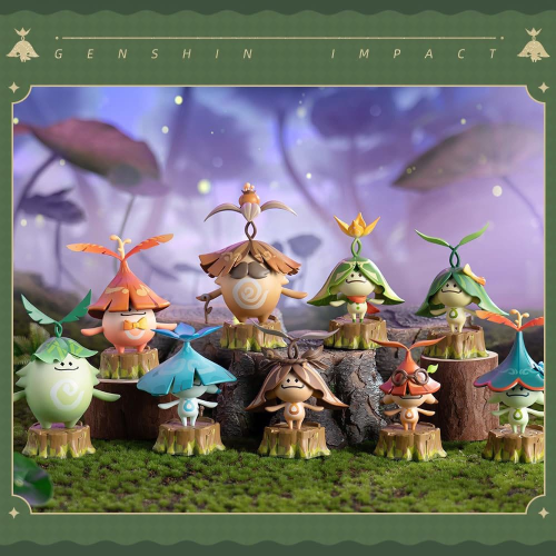 Genshin Impact Blinf Box Mini Figures Aranara Series (una figure random)