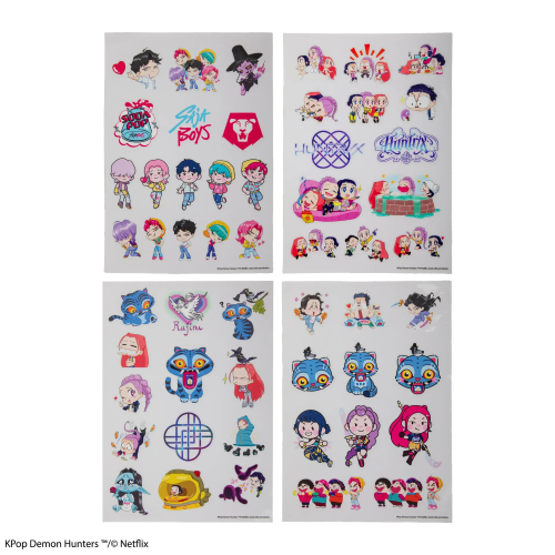 KPop Demon Hunters - Set Adesivi 