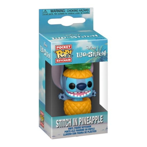 POP Vinyl Figure Pocket Keychain - Disney - Stitchin pineapple